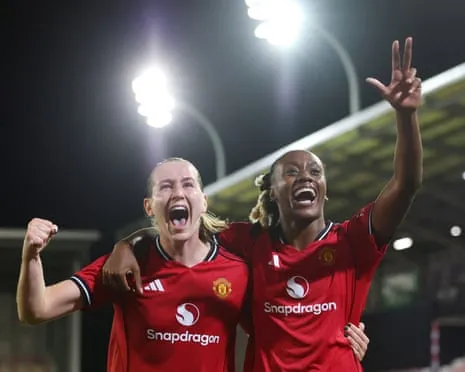 E. Terland's Hat-Trick Propels Manchester United Through to Women's UCL Main Draw